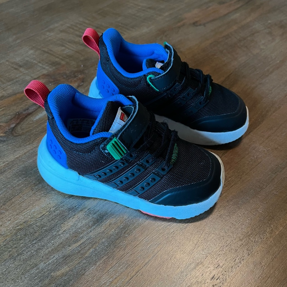 Adidas Lego Racer T21 Shoes - Toddler 6.5K Shoes - EUC - Picture 4 of 5